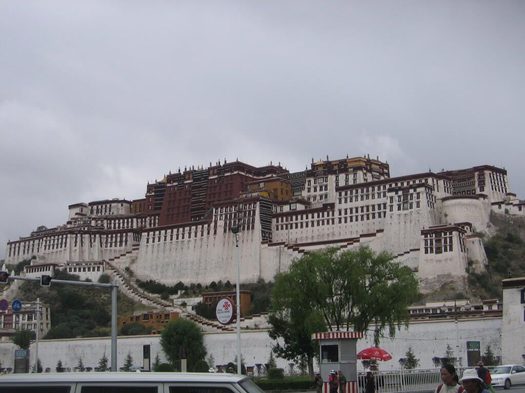 Lhasa en el Tibet.