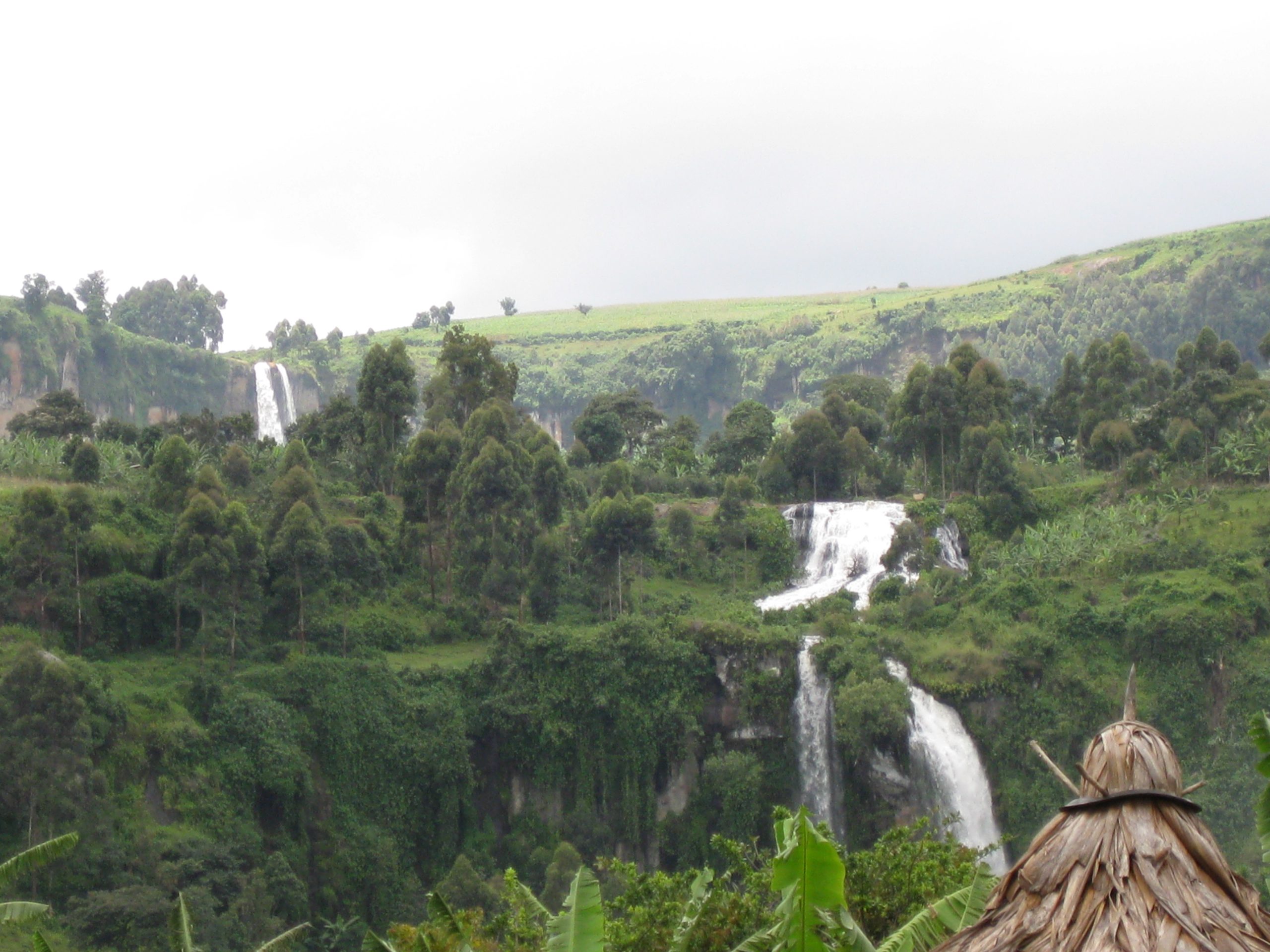 Sipi Falls en Uganda
