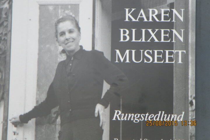 Casa de Karen Blixen, museo de la casa natal. Rungsten, Dinamarca.