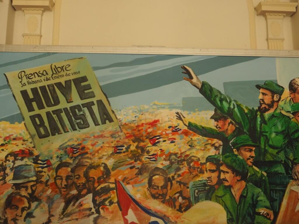 En el Museo de la Revolución, La Habana