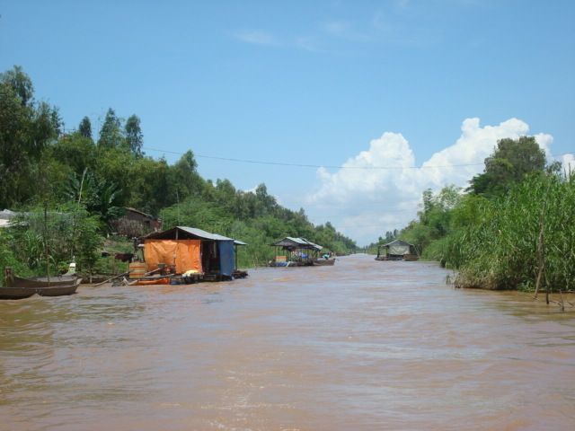 Río Mekong en Camboya
