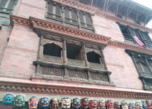 Casas de Swayambhunath