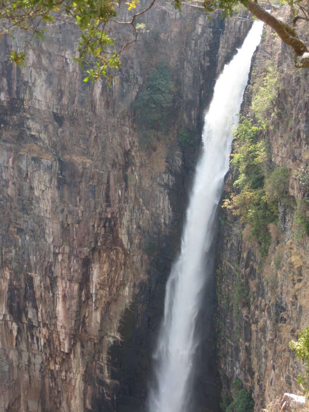 Kalambo Falls en Mbala, o las segundas cataratas más altas de África.