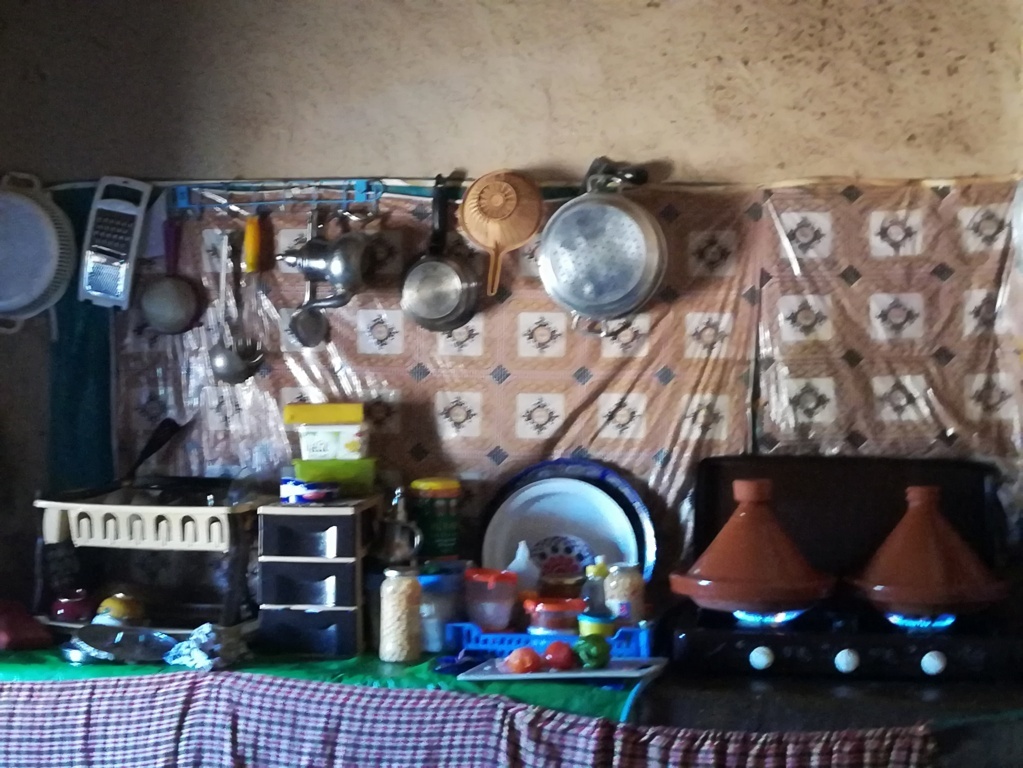 Curso de cocina bereber, Khamlia, Marruecos