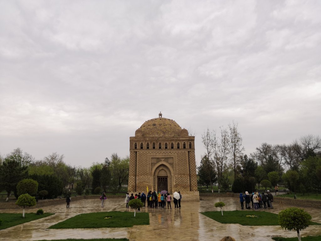 Mausoleo de Ismail Samanid en Bhukara, Uzbekistán