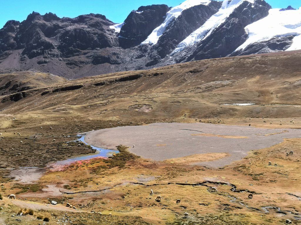 Montaña del arco iris o Vinicunda en Perú