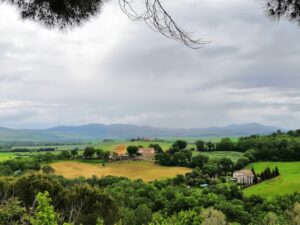 Paisajes de primavera en la Toscana