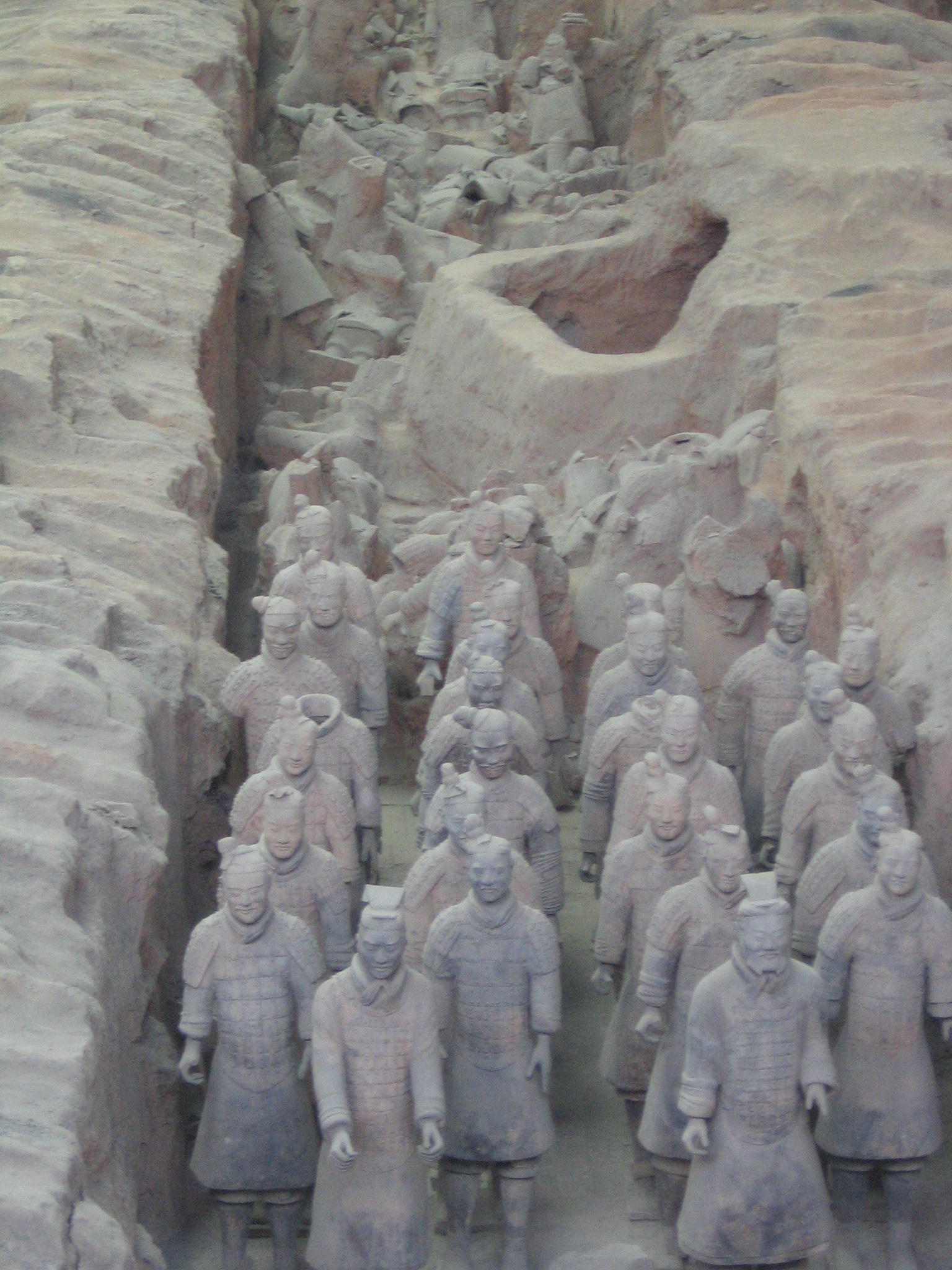 Los guerreros de Terracota de Xi'an, China