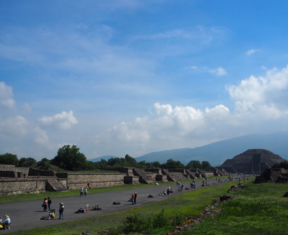 Teotihuacan en Mexico